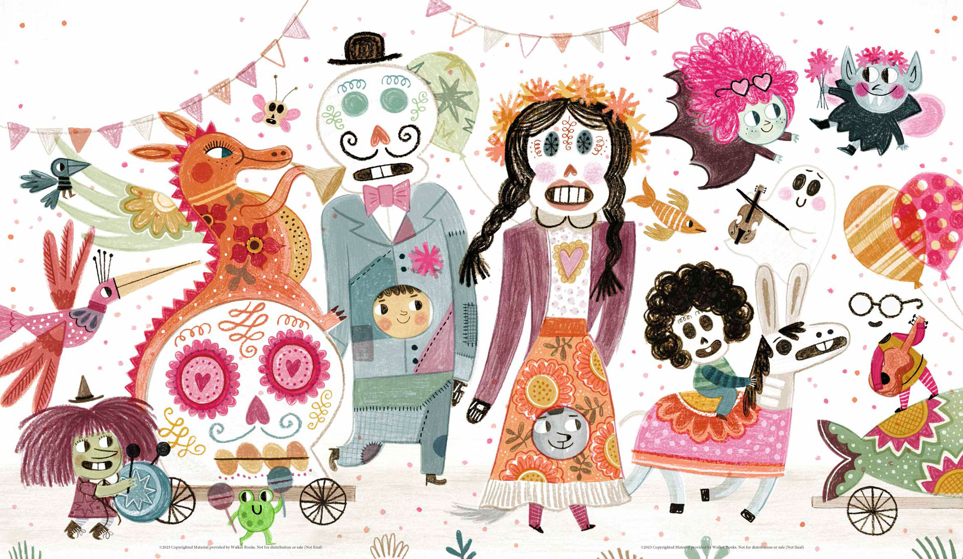 image of Flavia Z Drago's picture book featuring monsters