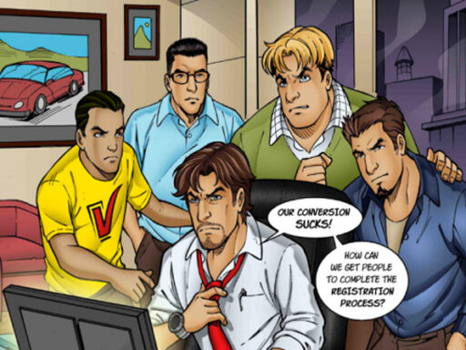 New comic book series creates a web designer superhero