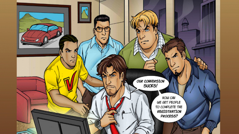 New comic book series creates a web designer superhero