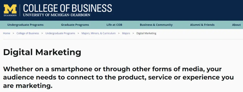 University of Michigan-Dearborn