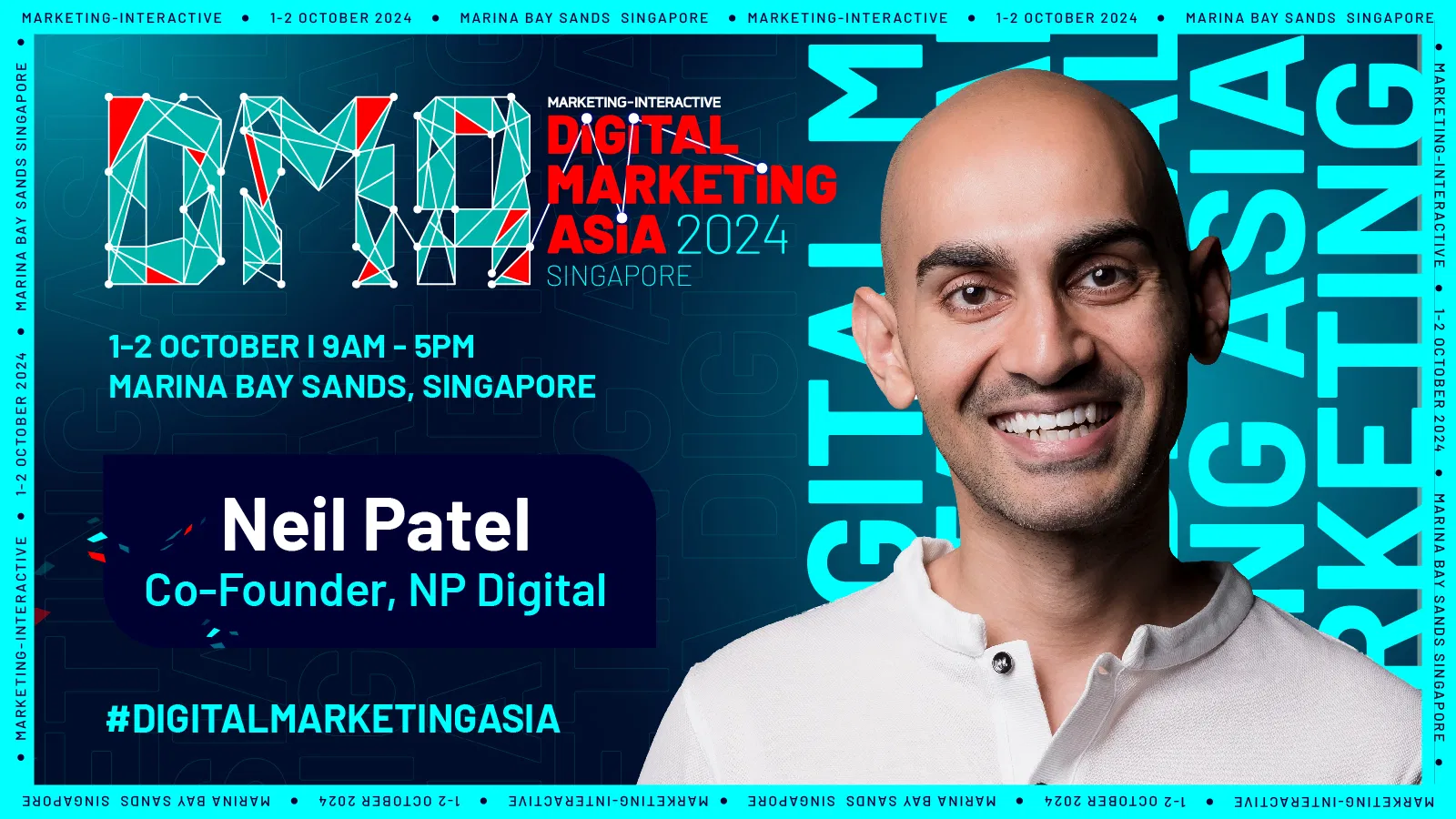 5 search tips by Digital Marketing Asia opening speaker Neil Patel