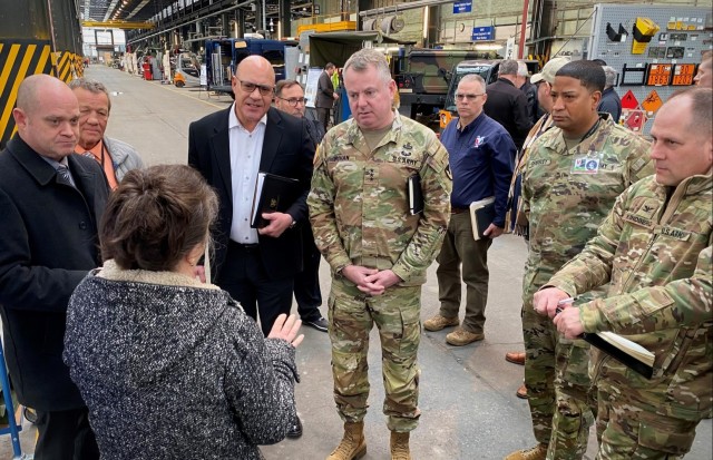 AMC deputy commanding general conducts site visit to Maintenance Activity Kaiserslautern