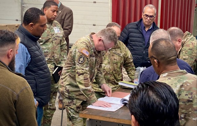 AMC deputy commanding general conducts site visit to Maintenance Activity Kaiserslautern