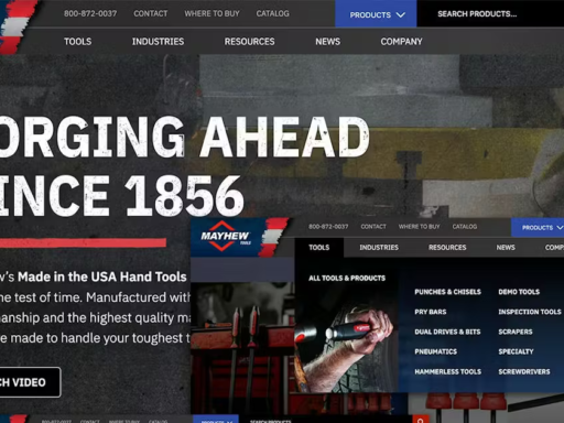 Mayhew Tools Debuts Website Redesign to Simplify Tool Sourcing