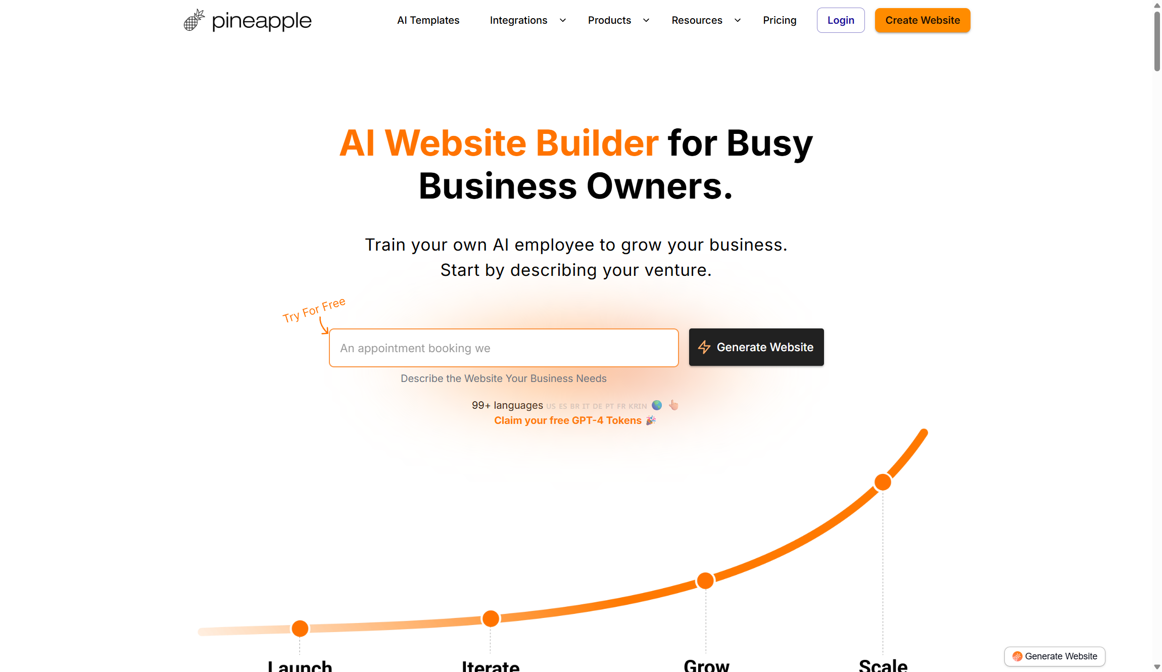 Pineapple Builder features