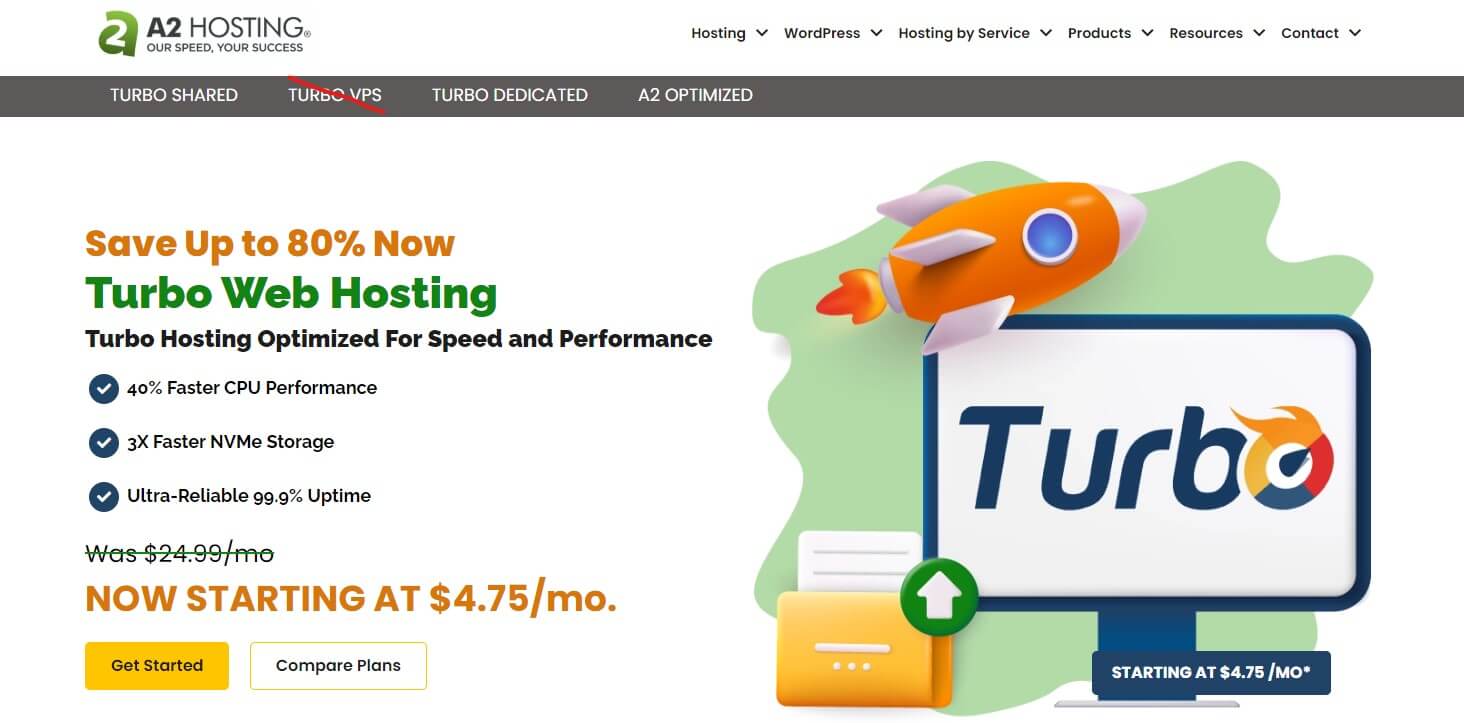 A2 Hosting Turbo Hosting