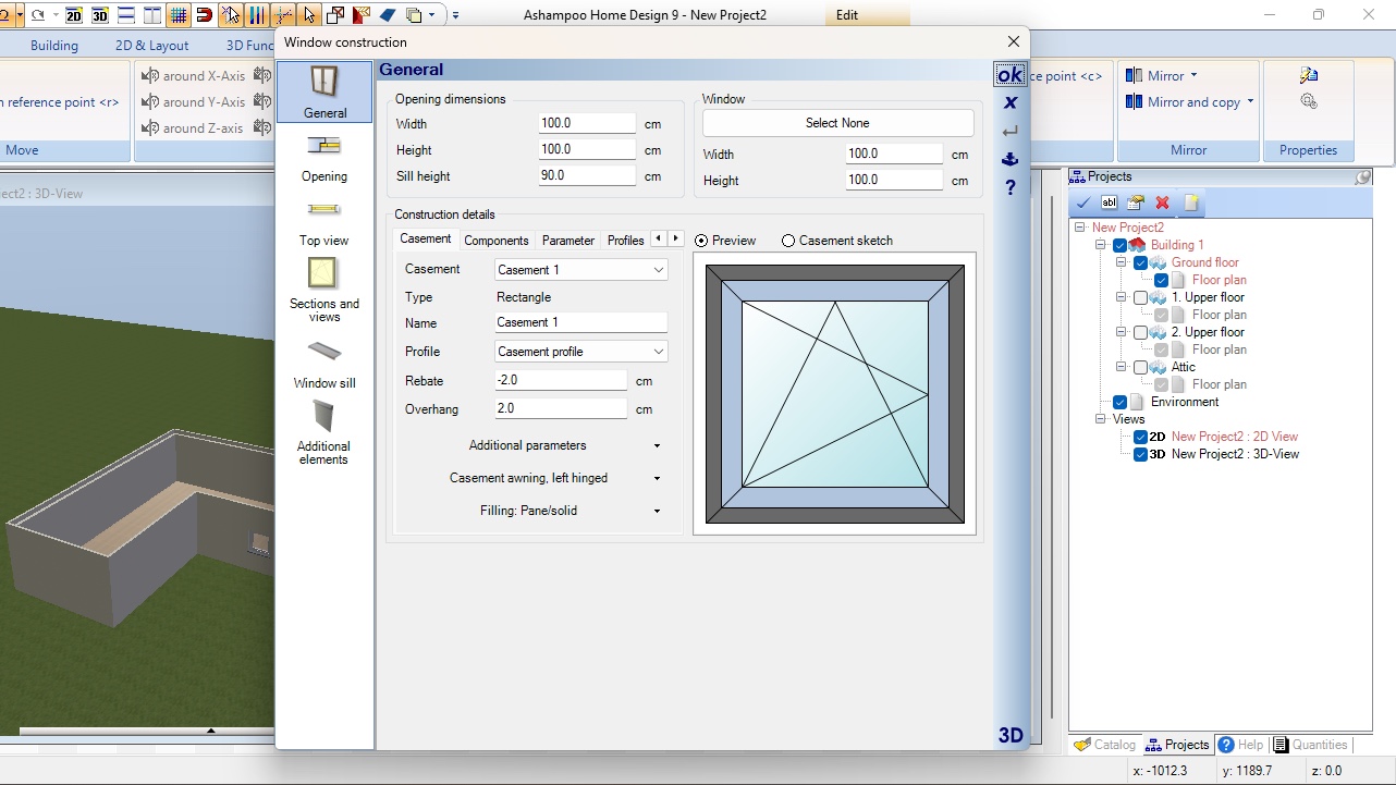 Ashampoo Home Design 9 during our review