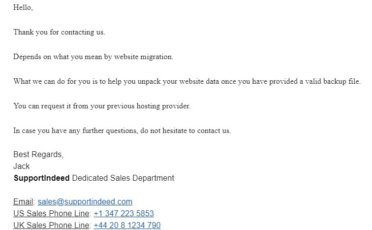 AwardSpace Email Support