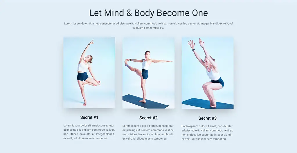 Experience Zen Life WordPress landing-page template