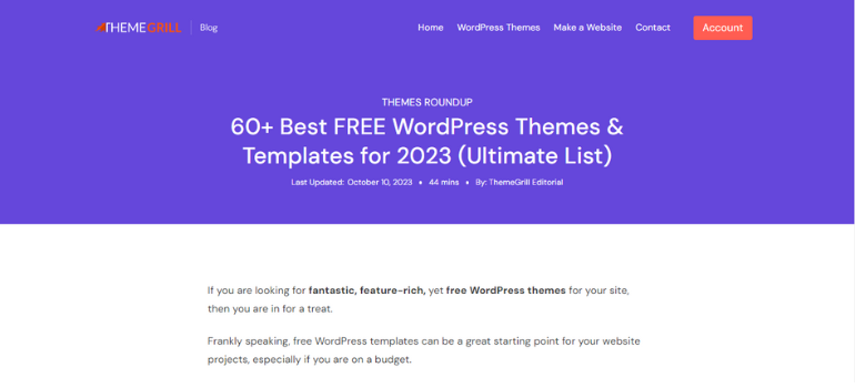 Free WordPress Theme