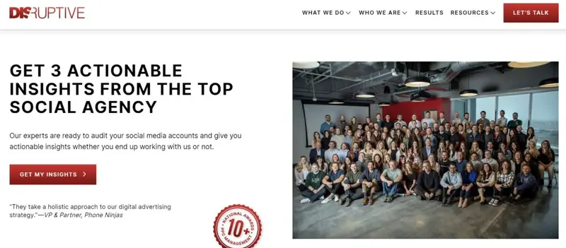 Disruptive Advertising