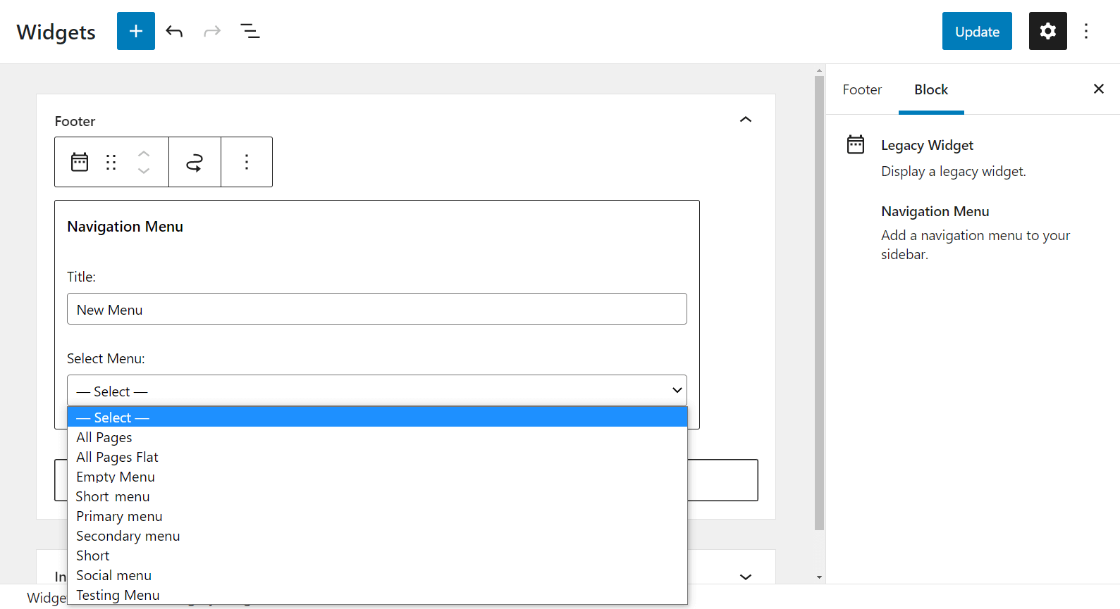 Knowing how to edit widgets even as simple as the Navigation Menu can be essential.