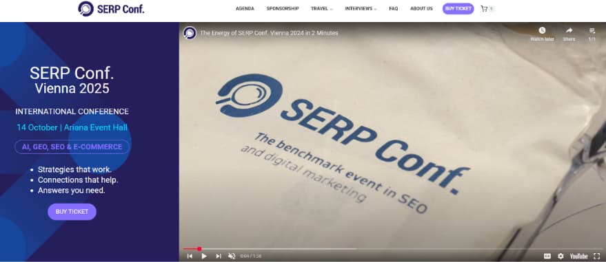 SERP Conf. Vienna SERP Conf. Vienna