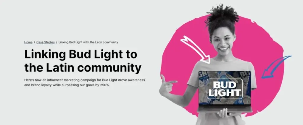 IMH Bud Light and Viral Nation Campaign