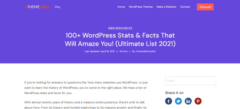 WordPress Stats and Facts