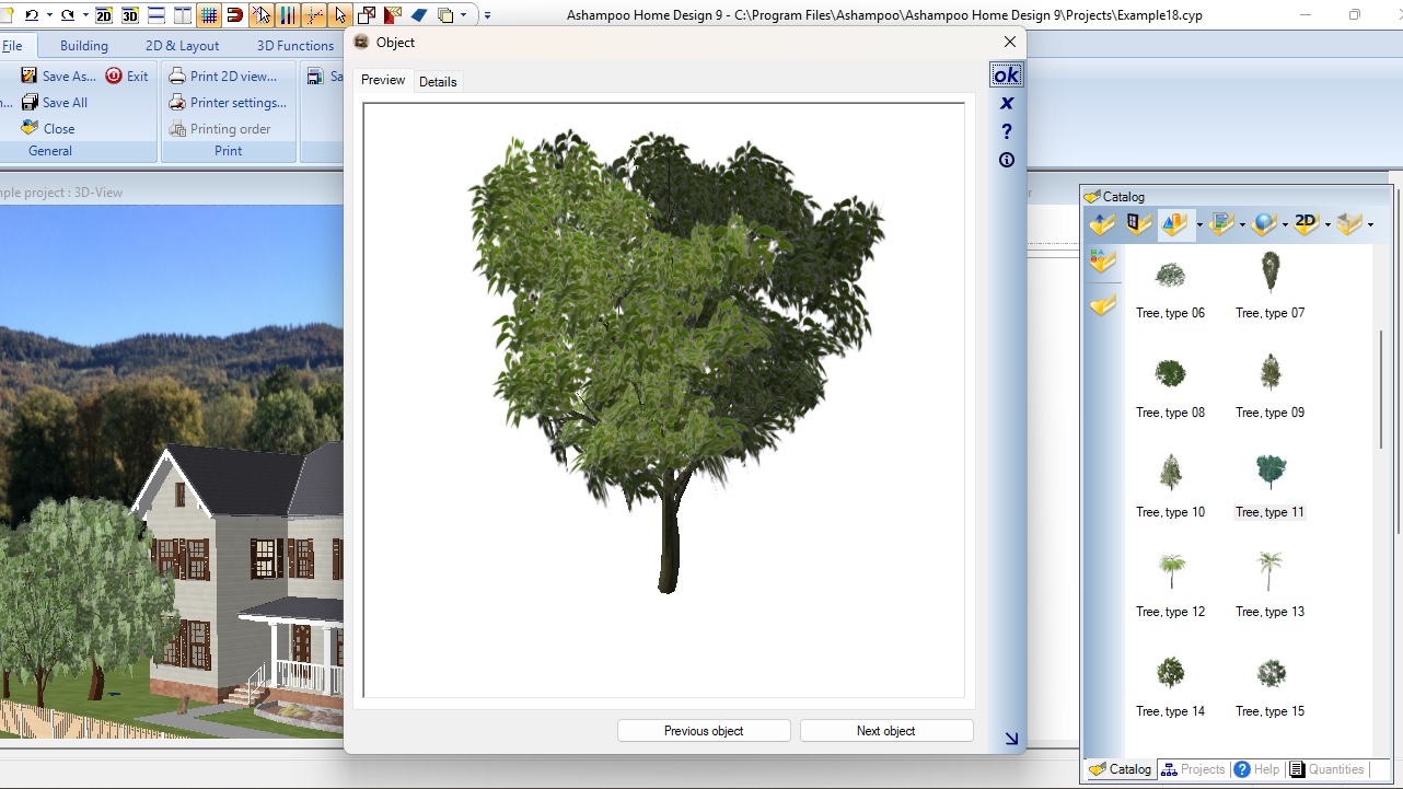 Ashampoo Home Design 9 during our review