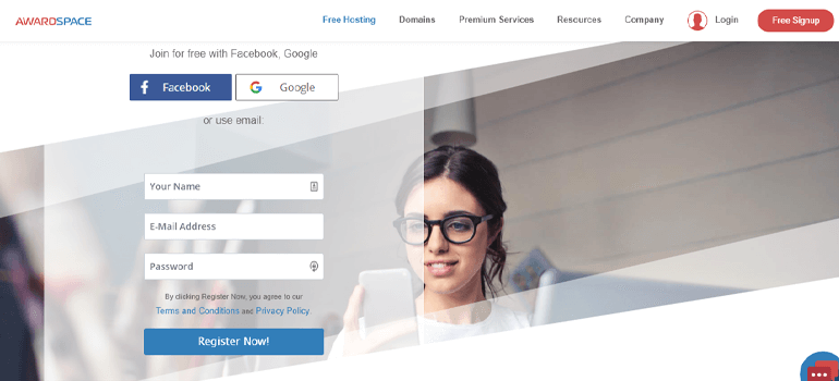 AwardSpace - Free WordPress Hosting Service
