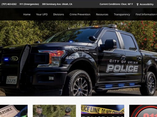 Ukiah Police Department launches new website with expanded public tools  • The Mendocino Voice