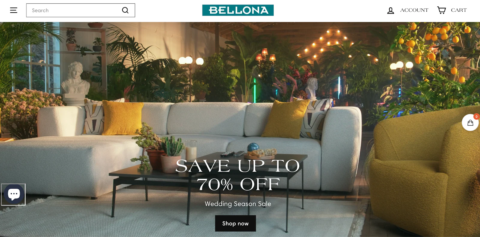 Bellona USA homepage screenshot.