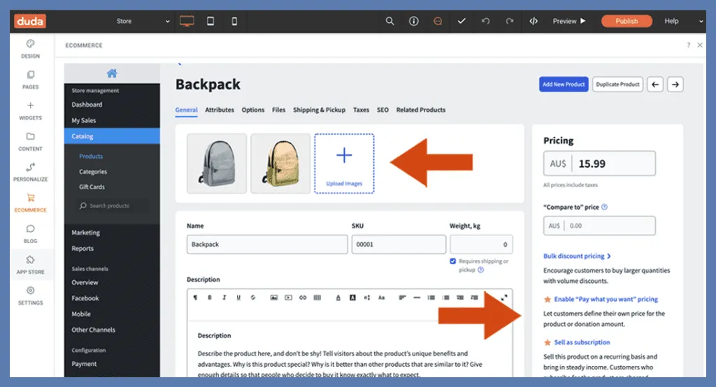 build an australian website