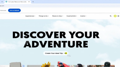 Visit Reno Tahoe redesigns website, incorporates AI tools