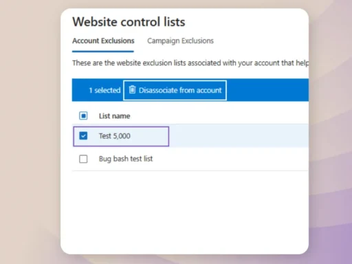 Microsoft Advertising launches enhanced website exclusion tools