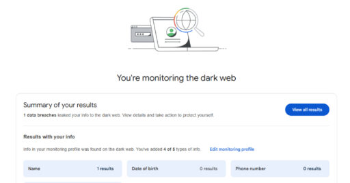 Google to Shut Down Dark Web Monitoring Tool in February 2026