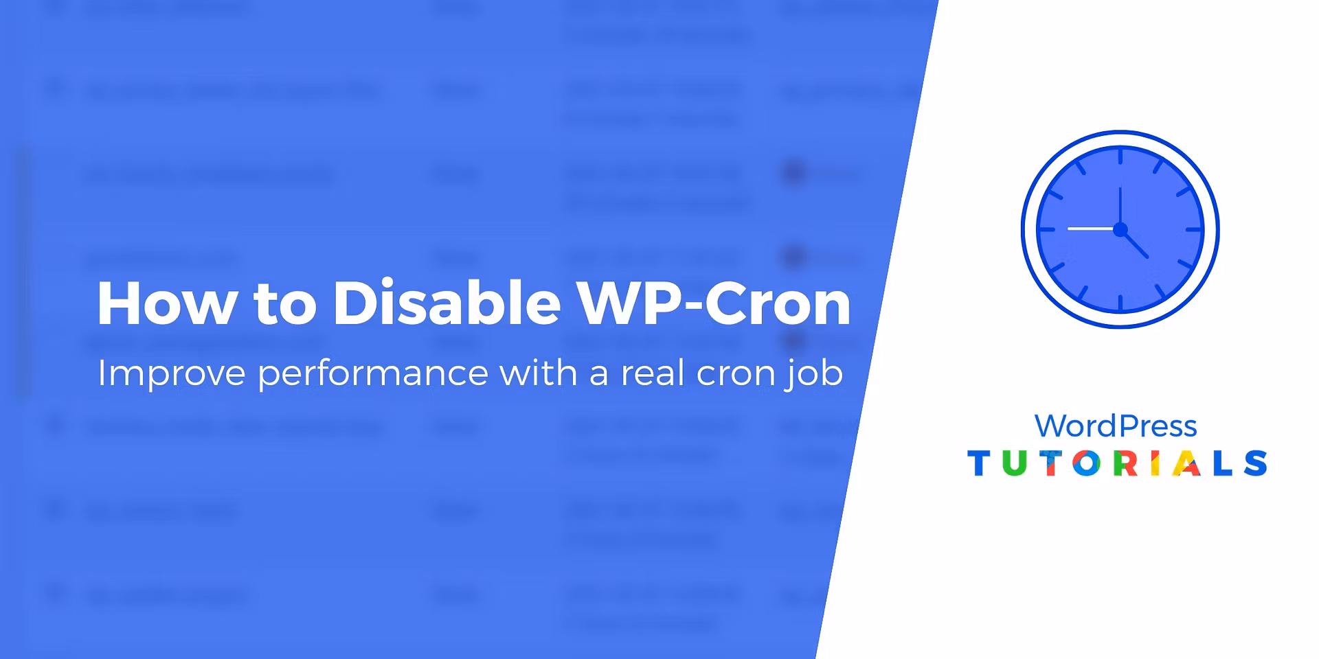 How to Disable wp-cron in WordPress (and Use a Real Cron Job Instead)