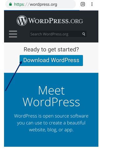 downlaod wordpress
