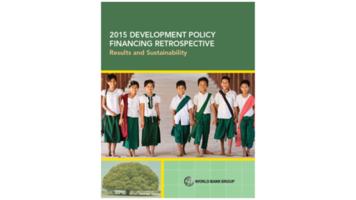 2015 Development Policy Financing Retrospective