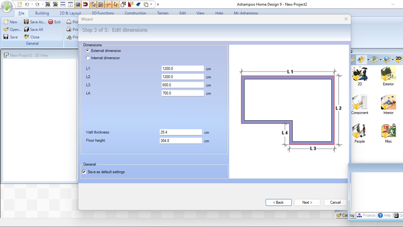 Ashampoo Home Design 9 during our review