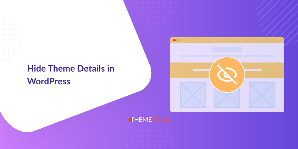 How to Hide Theme Details in WordPress? (5 Simple Methods)