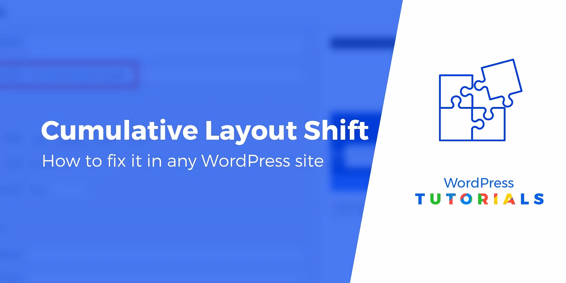 Fixing Cumulative Layout Shift in WordPress