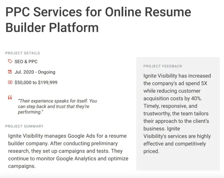 Rocket Resume – Ignite Visibility 