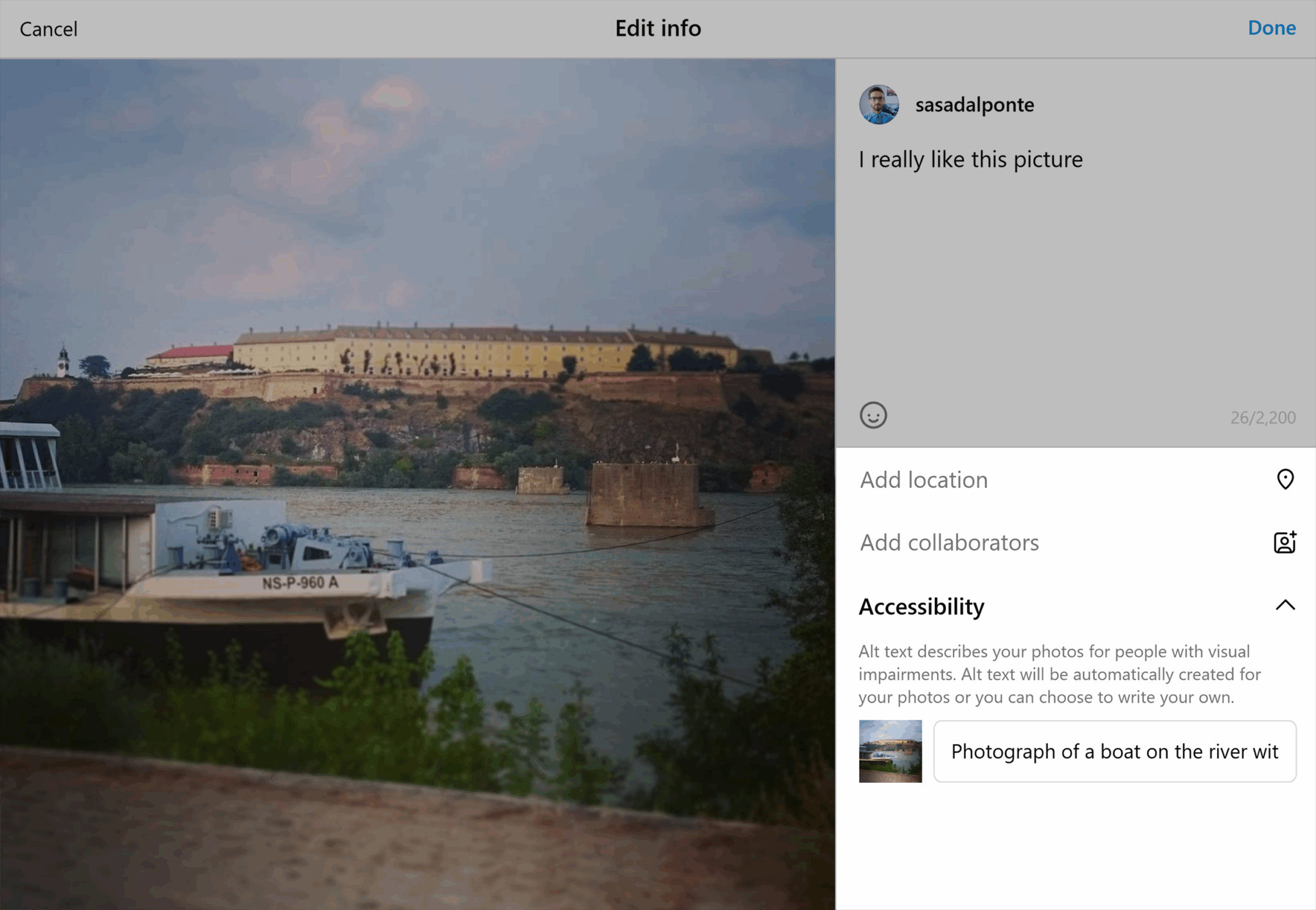 Instagram Accessibility Scaled