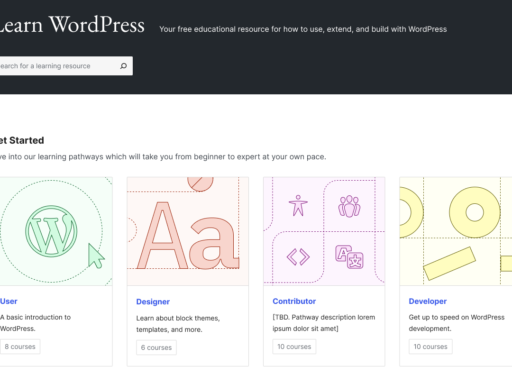 Learning Pathways and Website Redesign – WP Tavern
