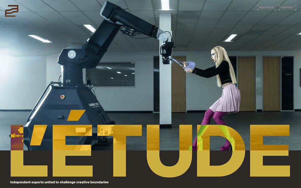 The L'Étude website.