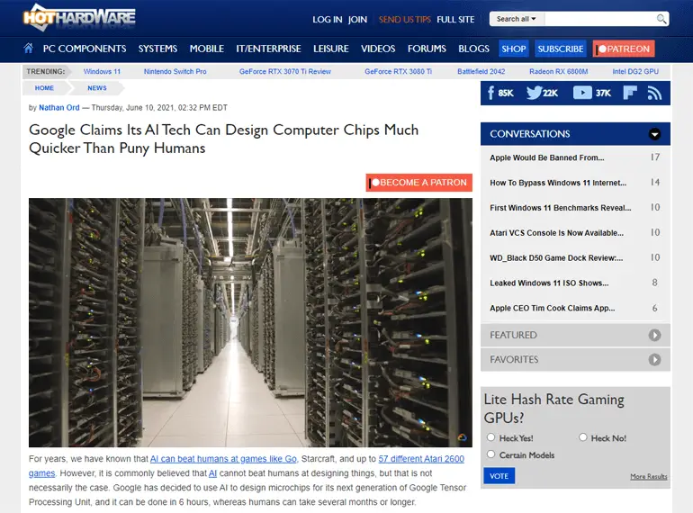 News Article for Magazines