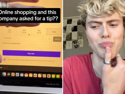 I was asked to tip while shopping online — guilt-tipping has gone too far
