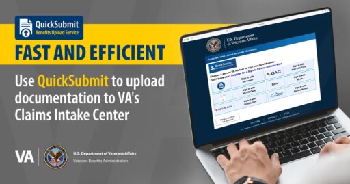 QuickSubmit is the new evidence intake tool for VA claims