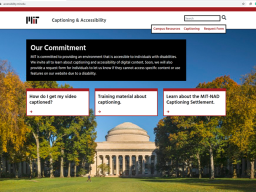 MIT launches website to help with captioning media content | MIT News