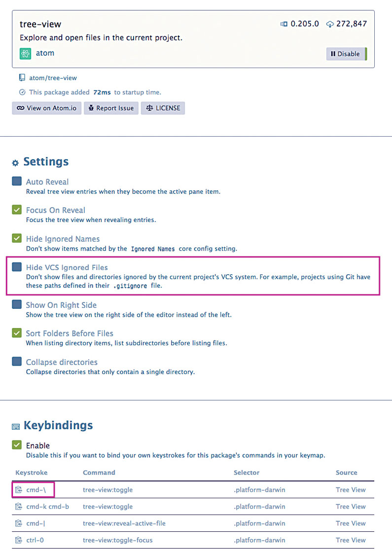 Hidden settings: Look through all your packages settings to find hidden gems