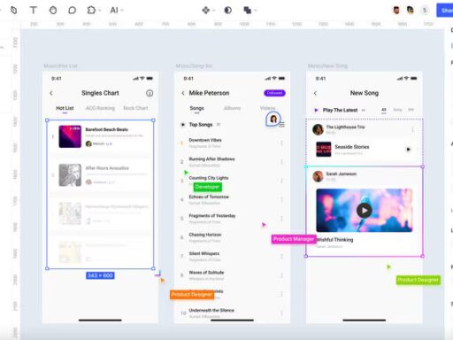AI UI Design Tools : UI Design