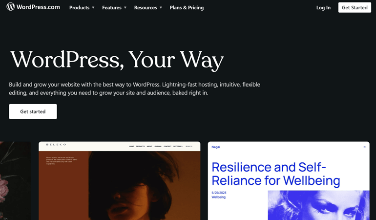 WordPress.com Official Site - Free WordPress Hosting