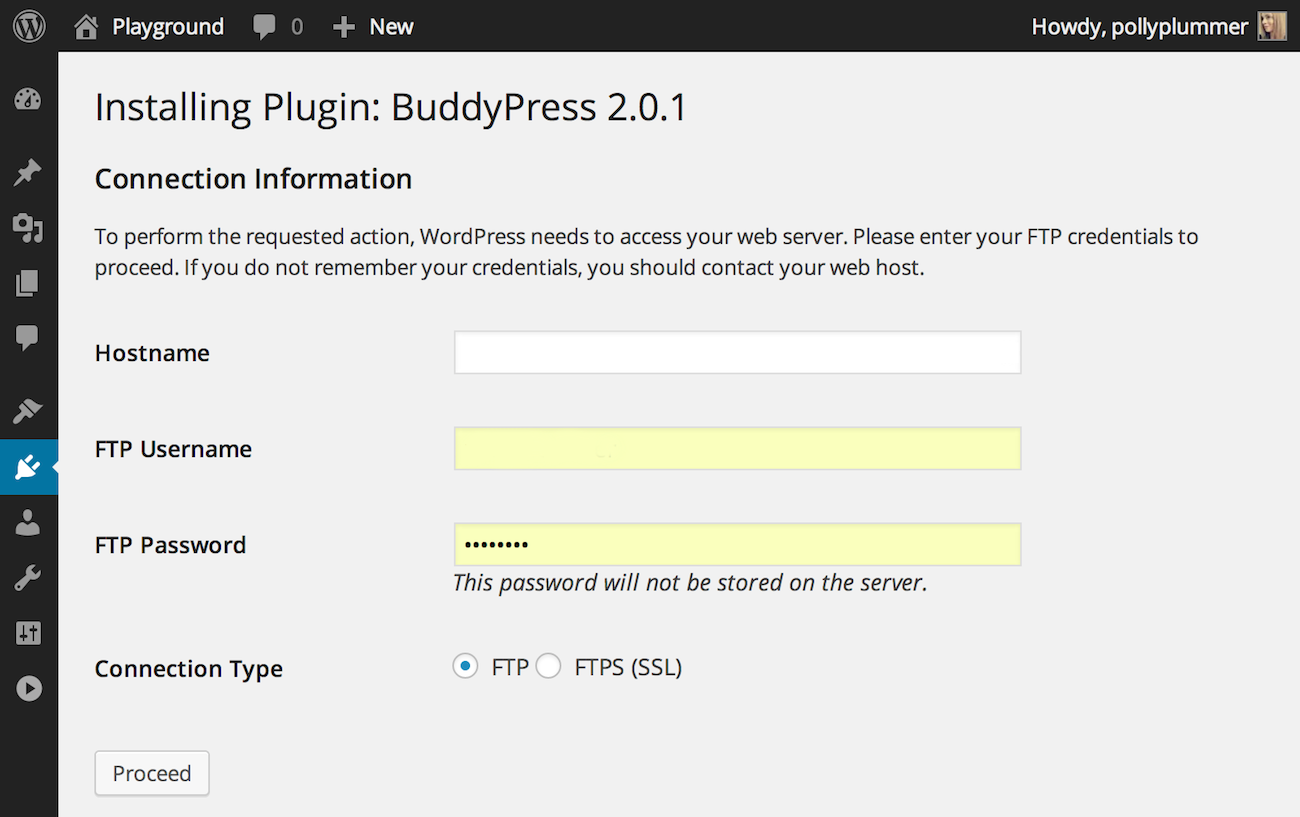 wordpress-connection