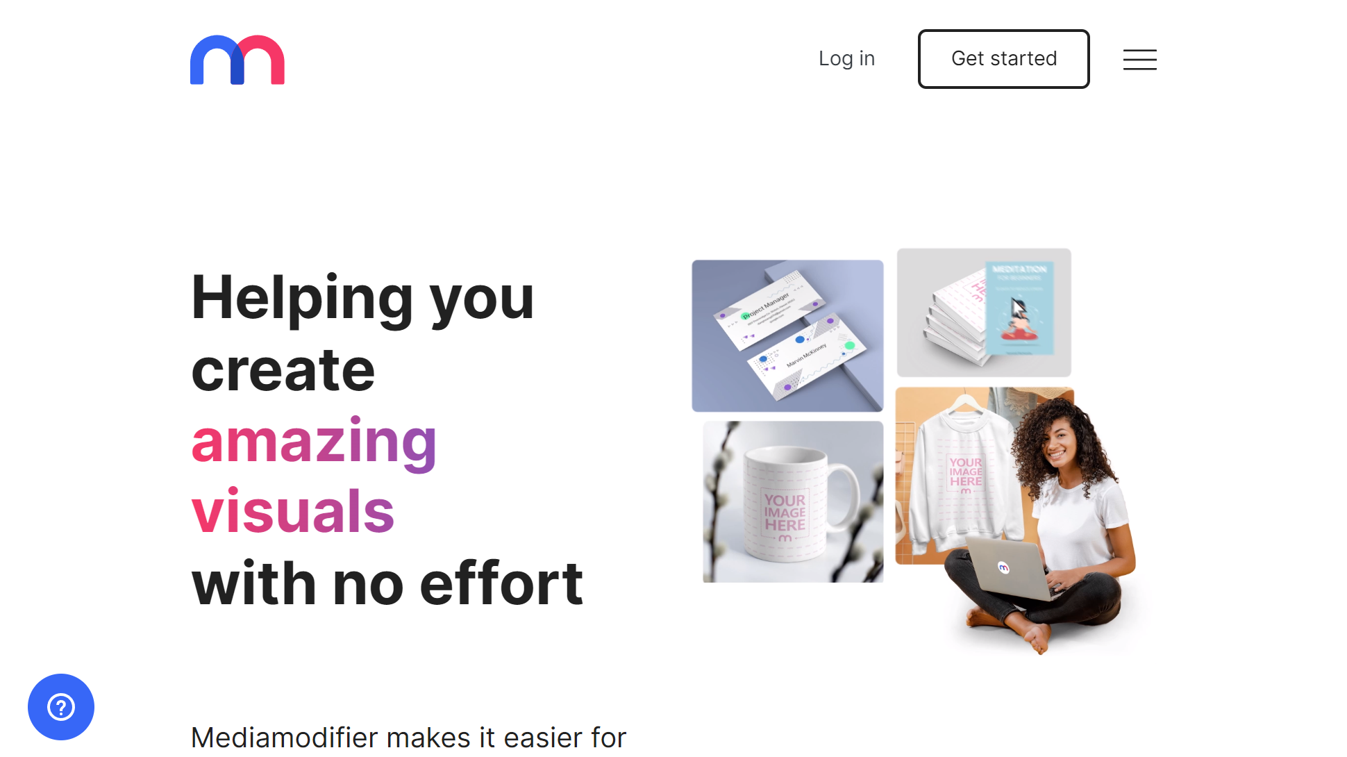 Mediamodifier website screenshot