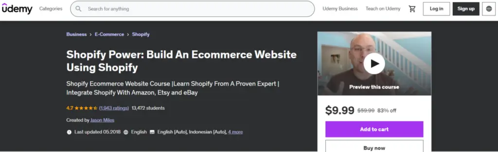 Shopify Power Build An Ecommerce Website