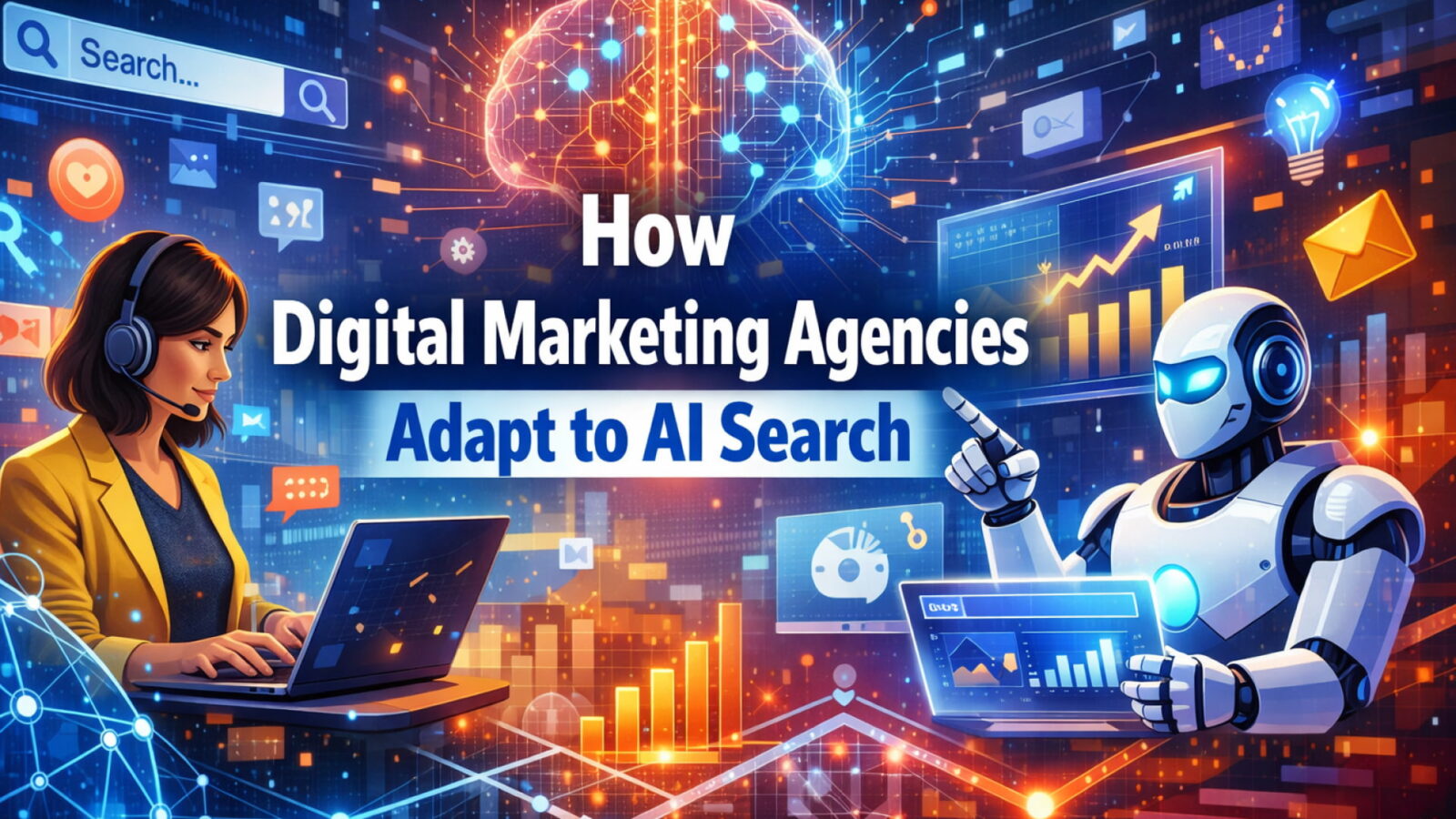 How digital marketing agencies are adapting to AI search
