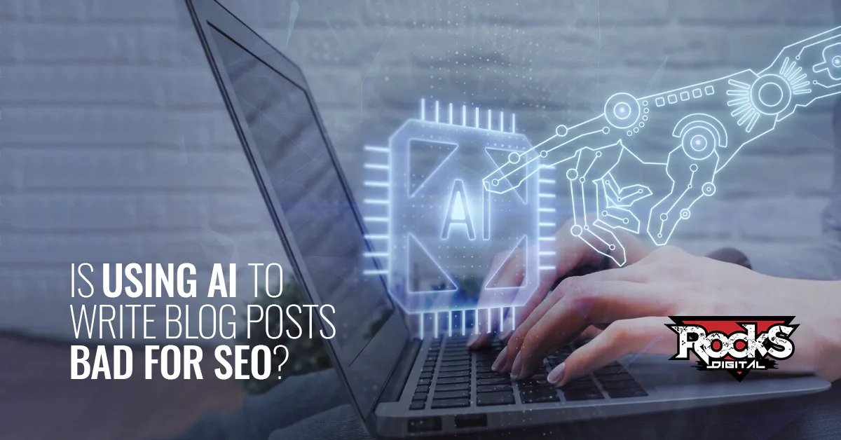 SEO results using AI content.