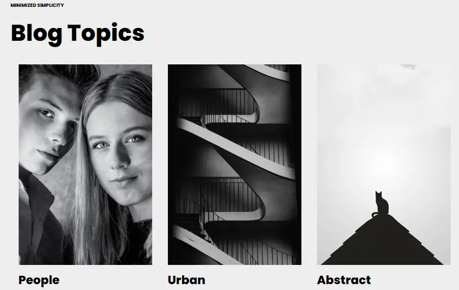 Viewing the dummy content in WordPress with Neve.